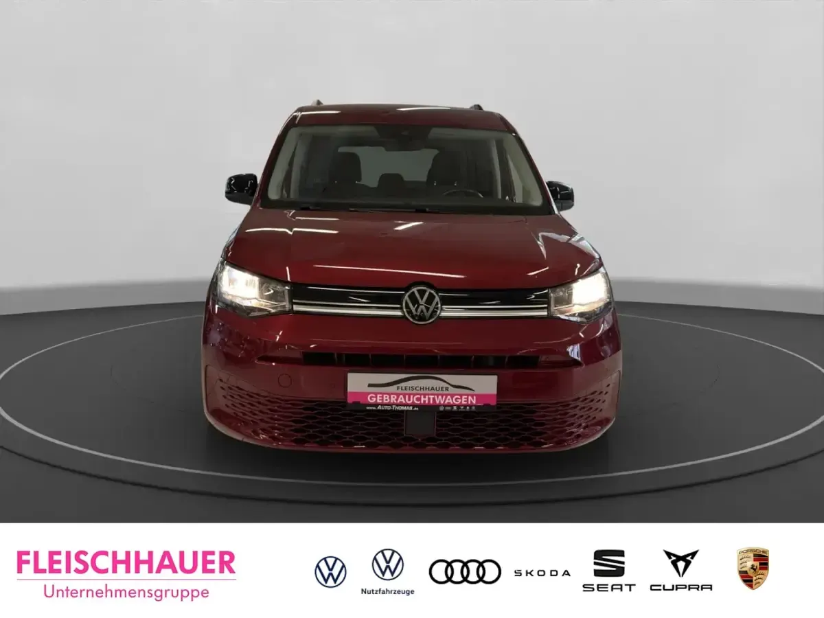 Gebraucht VW Caddy Life 114 PS (83 kW) 2021 Rot Van / Kleinbus