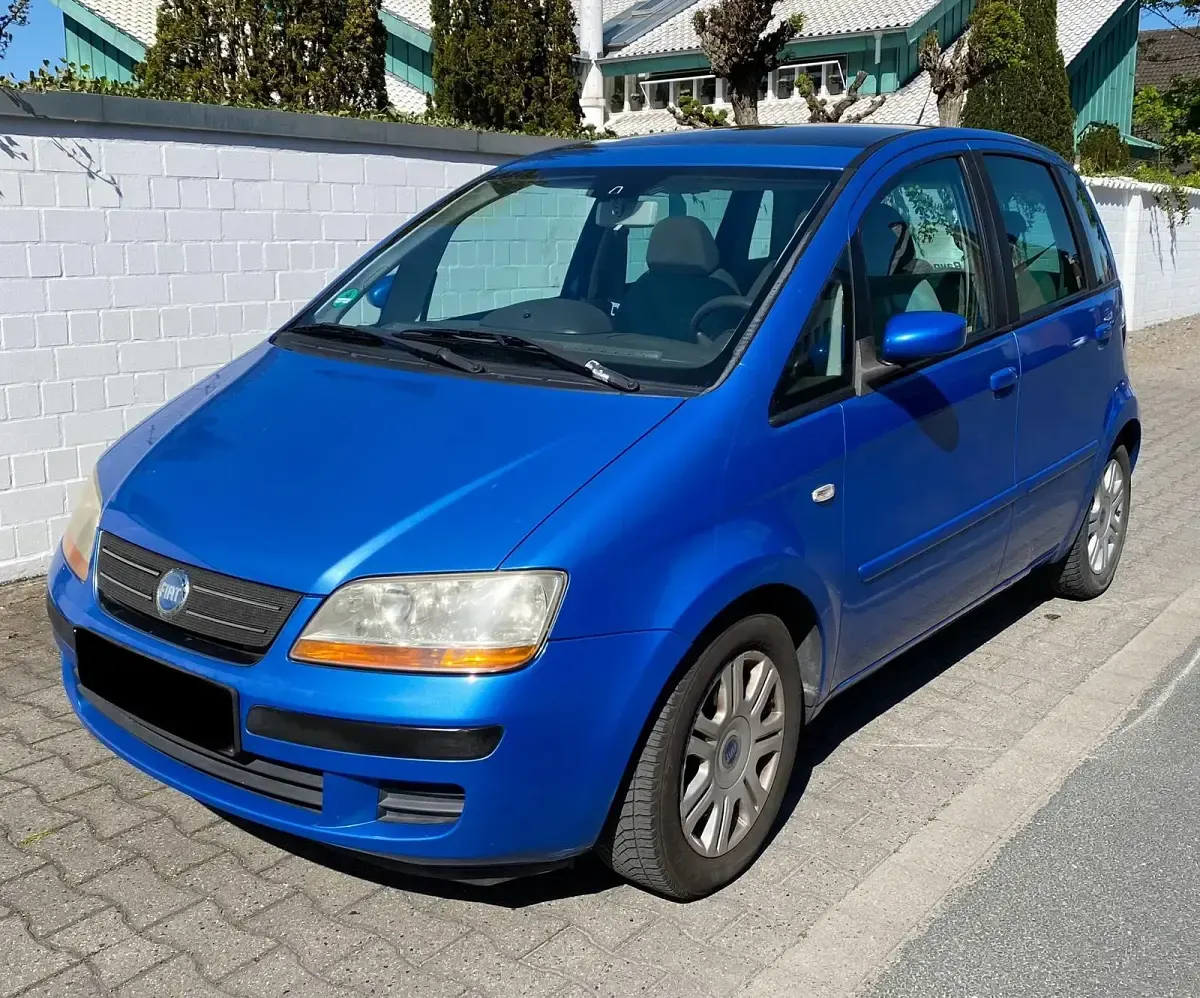 Gebraucht Fiat Idea 2006 Blau Van / Kleinbus