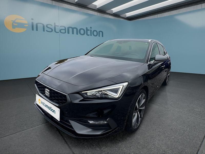Schwarz Gebraucht 2022 Seat Leon Kombi | 23.449 € (Etwas zu teuer) - Bild 1/4