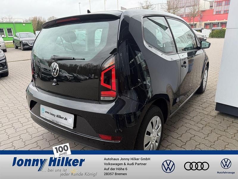 Gebraucht VW up! Move 65 PS (47 kW) 2021 Schwarz Kleinwagen