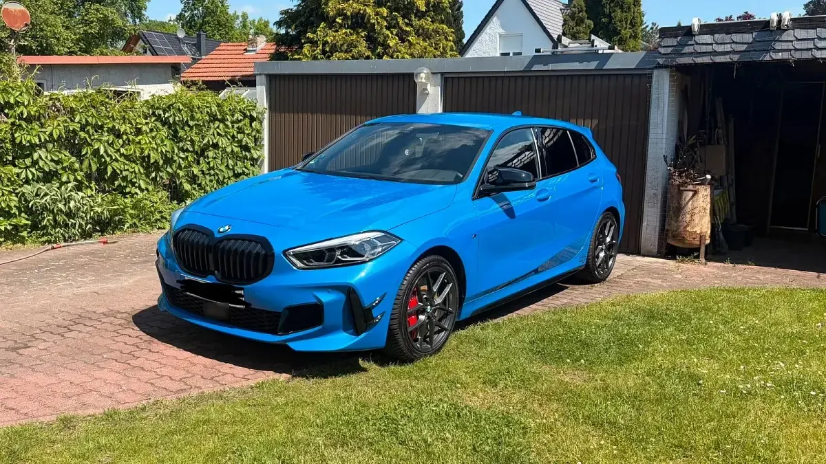 Gebraucht BMW 128 Performance 265 PS (194 kW) 2022 Blau Kleinwagen