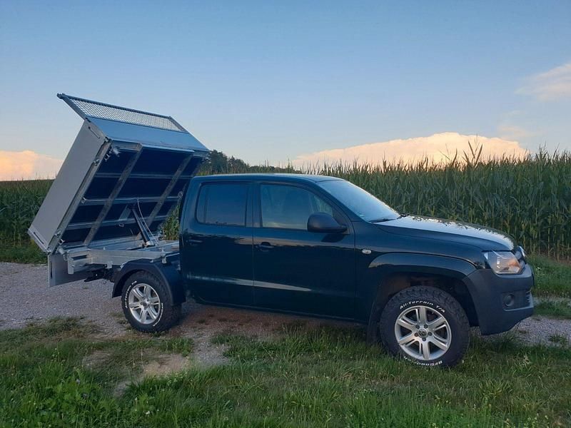 Grün Gebraucht 2015 VW Amarok Abholung | 21.450 € - Bild 1/4