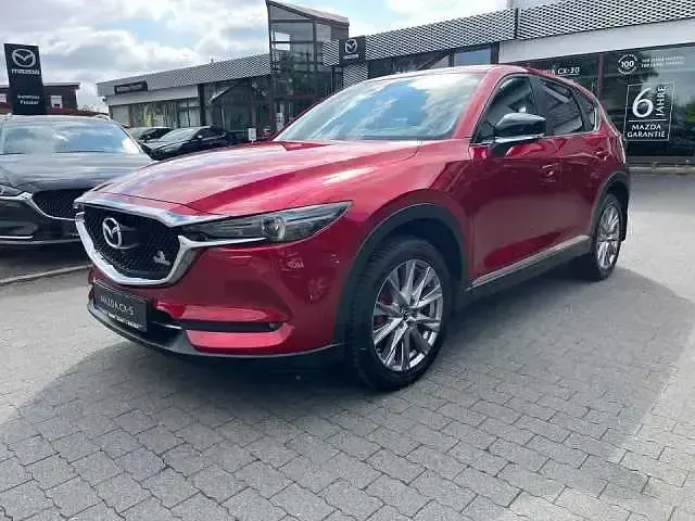 Gebraucht Mazda CX-5 Kangei 228 PS (167 kW) 2019 Magmarot metallic (metallic) SUV