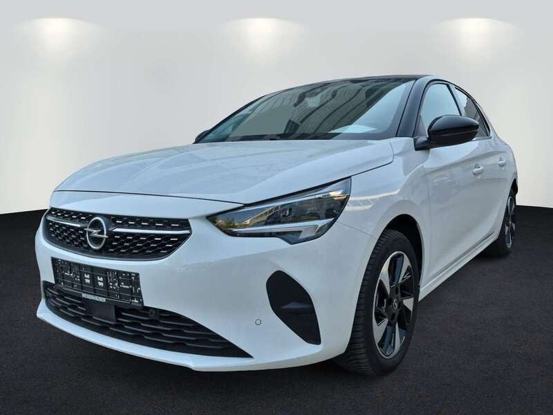 Jade weiss/arktis weiss Gebraucht 2022 Opel Corsa-e Elegance Kleinwagen | 16.990 € (Fairer Preis) - Bild 1/4
