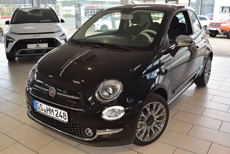 Vesuvio schwarz metallic Gebraucht 2022 Fiat 500 Dolcevita Kleinwagen | 17.450 € (Teuer) - Bild 1/4
