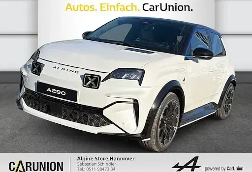 Neu Alpine A290 160 kW (218 PS) 2026 Weiß Kleinwagen
