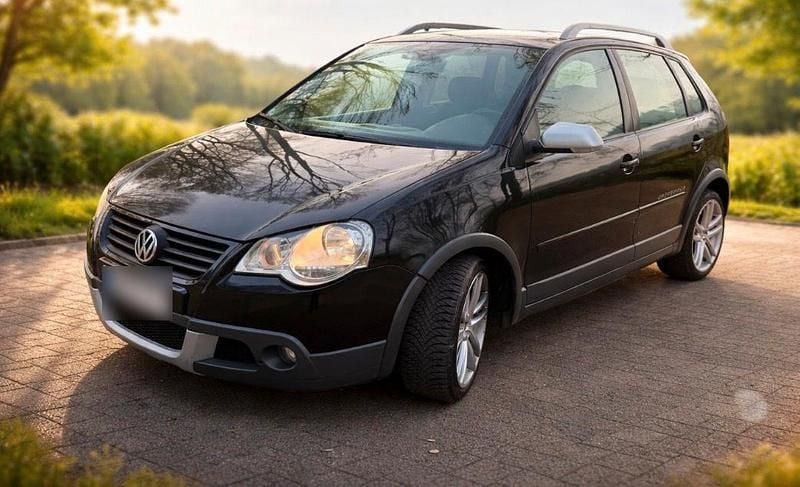 Gebraucht VW Polo Cross 70 PS (51 kW) 2008 Schwarz Kleinwagen