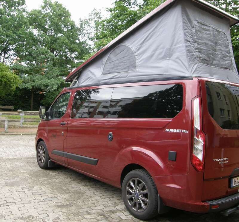 Rot Gebraucht 2022 Ford Transit Nugget | 62.900 € - Bild 1/4