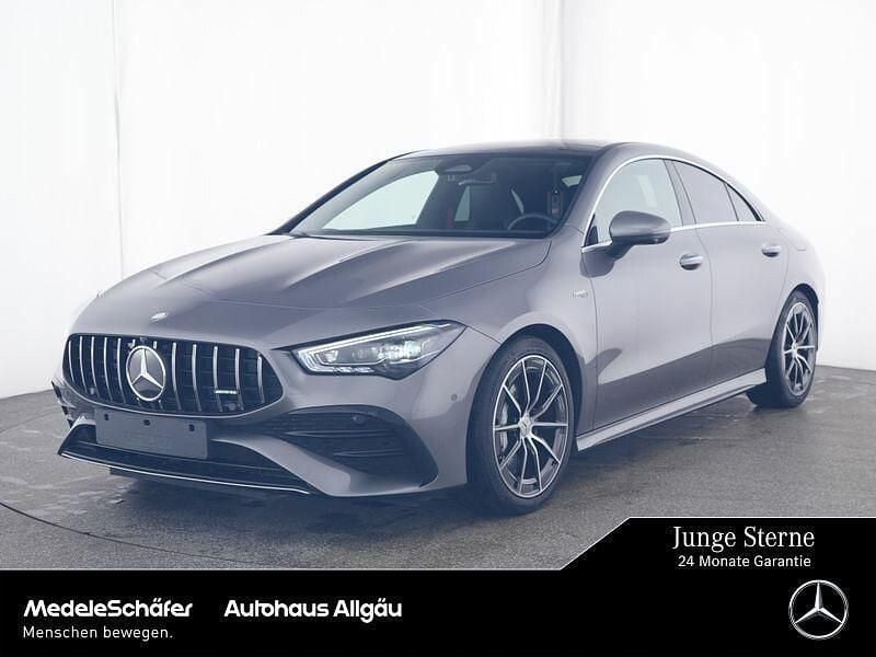 Grau Gebraucht 2024 Mercedes CLA35 AMG Premium Plus Limousine | 51.470 € (Guter Preis) - Bild 1/4