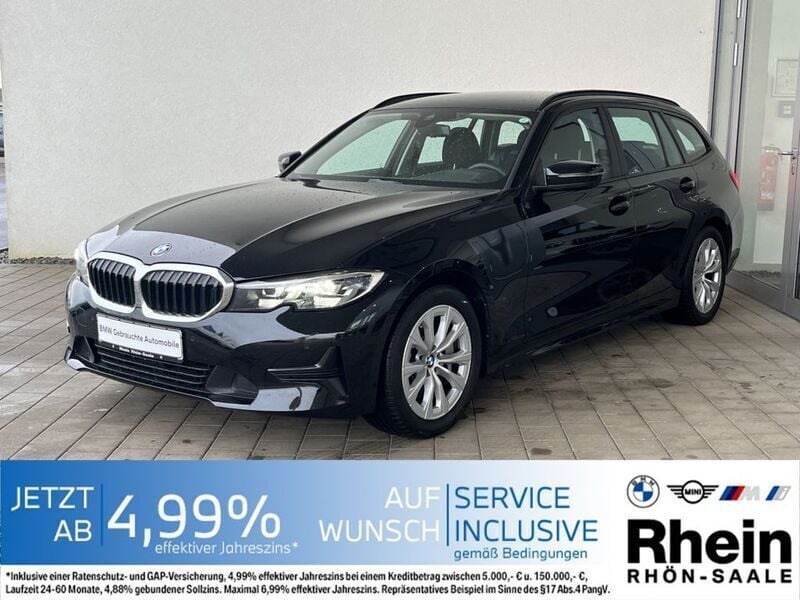 Schwarz uni Gebraucht 2022 BMW 330 Advantage Kombi | 29.440 € (Superpreis) - Bild 1/4