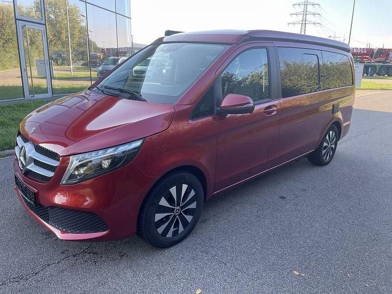Rot Gebraucht 2024 Mercedes V300 Marco Polo Van / Kleinbus | 75.469 € (Guter Preis) - Bild 1/4