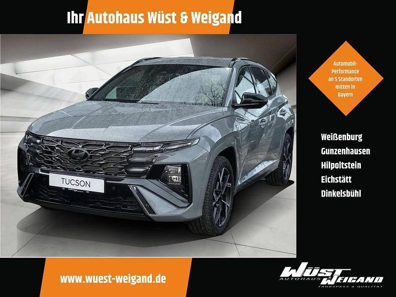 Schwarz Neu 2025 Hyundai Tucson N Line SUV | 34.925 € (Fairer Preis) - Bild 1/4