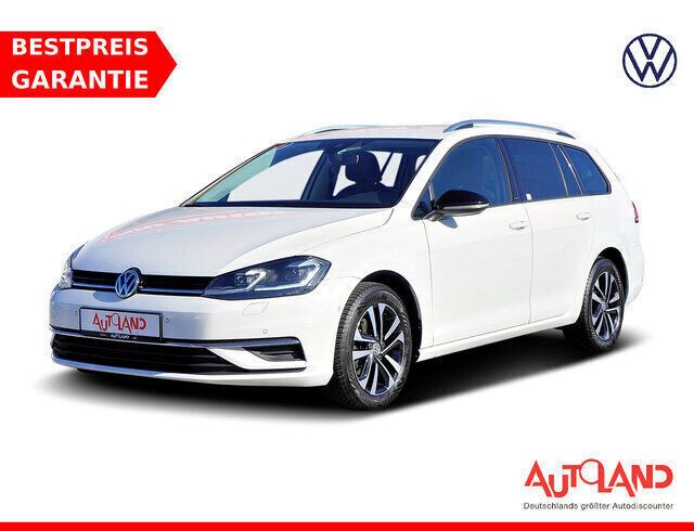 Weiß Gebraucht 2019 VW Golf VII IQ Drive Kombi | 14.990 € (Fairer Preis) - Bild 1/4