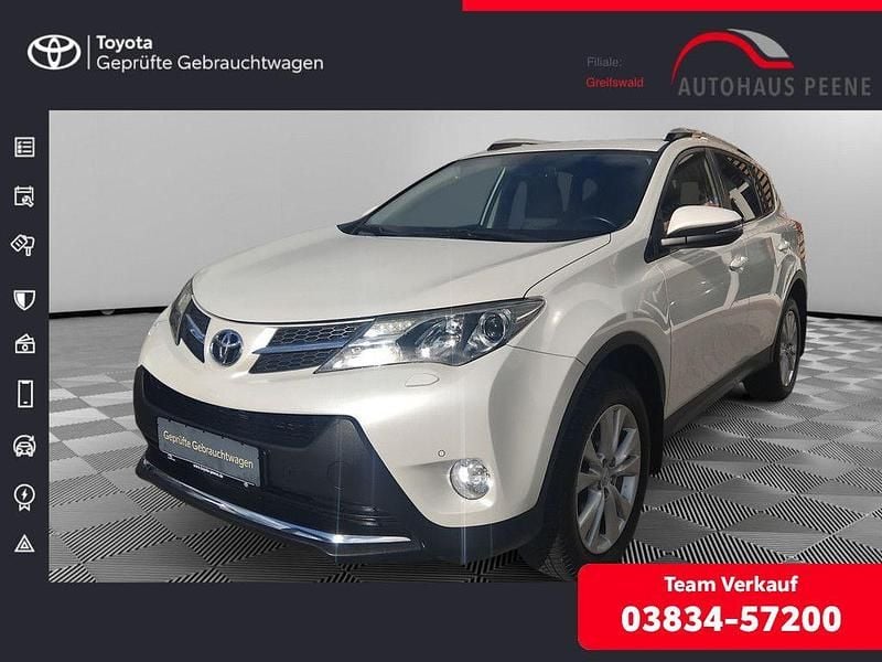 Weiß Gebraucht 2013 Toyota RAV4 Executive SUV | 17.650 € (Fairer Preis) - Bild 1/4