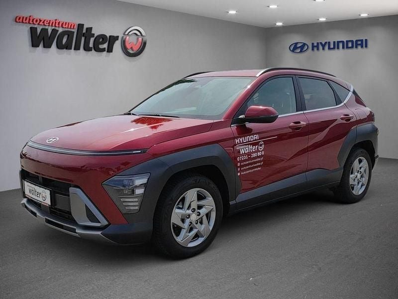Rot Gebraucht 2024 Hyundai Kona Trend SUV | 25.290 € (Guter Preis) - Bild 1/4