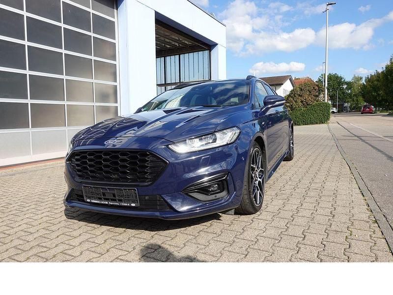 Blau Gebraucht 2019 Ford Mondeo ST-Line Limousine | 8.900 € (Superpreis) - Bild 1/4