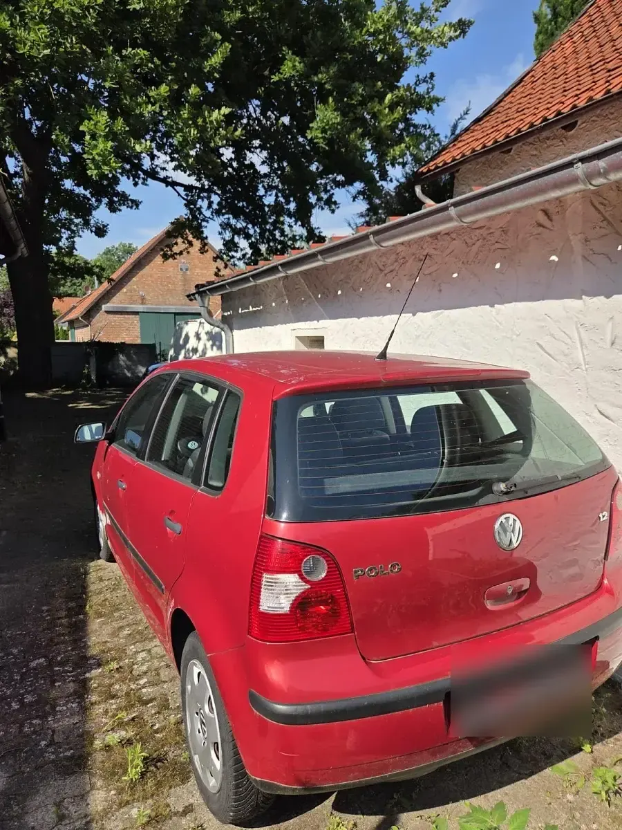 Gebraucht VW Polo 64 PS (47 kW) 2002 Rot Kleinwagen