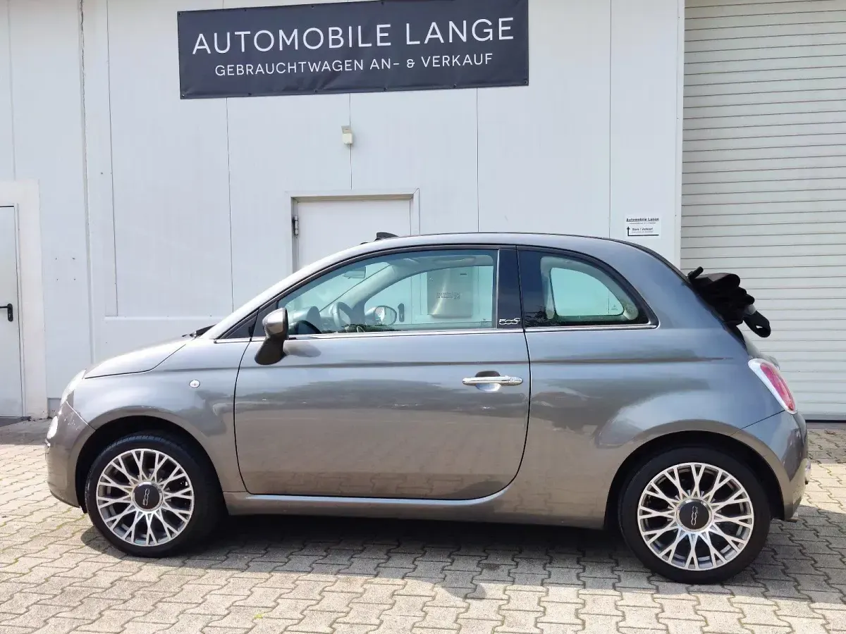Gebraucht Fiat 500C Lounge 69 PS (50 kW) 2011 Grau Cabrio