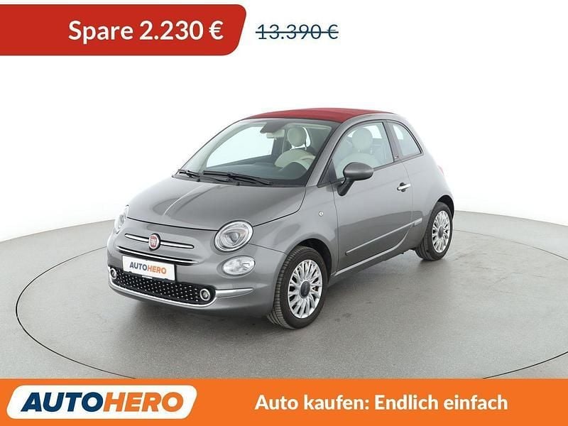 Grau Gebraucht 2020 Fiat 500C Lounge Cabrio | 11.160 € (Guter Preis) - Bild 1/3
