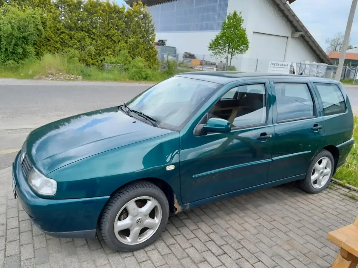 Gebraucht VW Polo 60 PS (44 kW) 2000 Grün Kombi