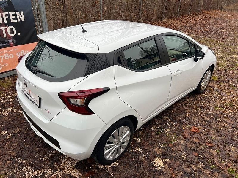 Gebraucht Nissan Micra Acenta 92 PS (67 kW) 2022 Weiß Limousine