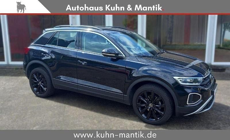 Schwarz Gebraucht 2022 VW T-Roc Life SUV | 19.970 € (Fairer Preis) - Bild 1/4