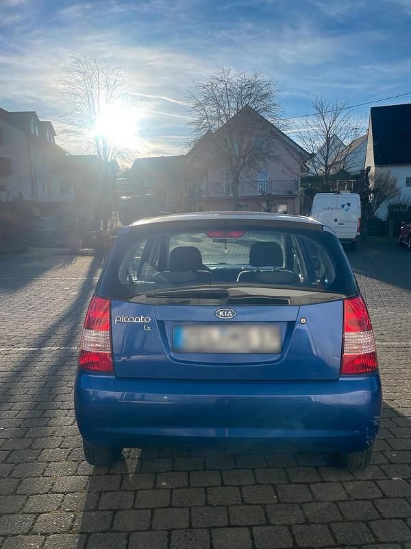 Gebraucht Kia Picanto LX 65 PS (47 kW) 2005 Blau Kleinwagen
