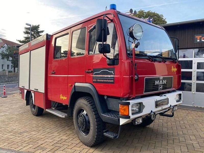 Gebraucht MAN TGE 114 PS (83 kW) 1998 Rot Van