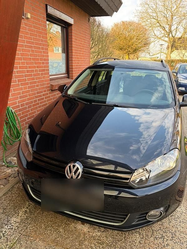 Gebraucht VW Golf VI 101 PS (74 kW) 2010 Schwarz Kleinwagen