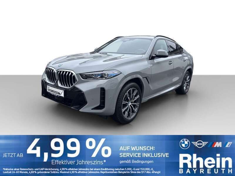 Grau Gebraucht 2024 BMW X6 M Sport SUV | 81.950 € (Superpreis) - Bild 1/4