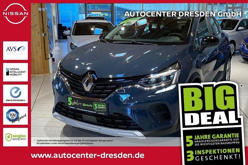 Rauchig blau marine Gebraucht 2022 Renault Captur Business SUV | 17.880 € (Superpreis) - Bild 1/4