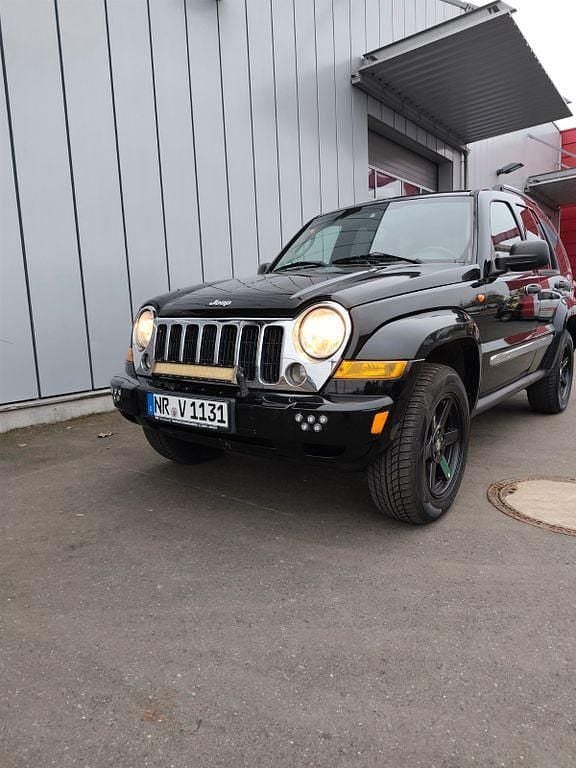 Schwarz Gebraucht 2007 Jeep Cherokee Limited SUV | 5.500 € (Teuer) - Bild 1/4
