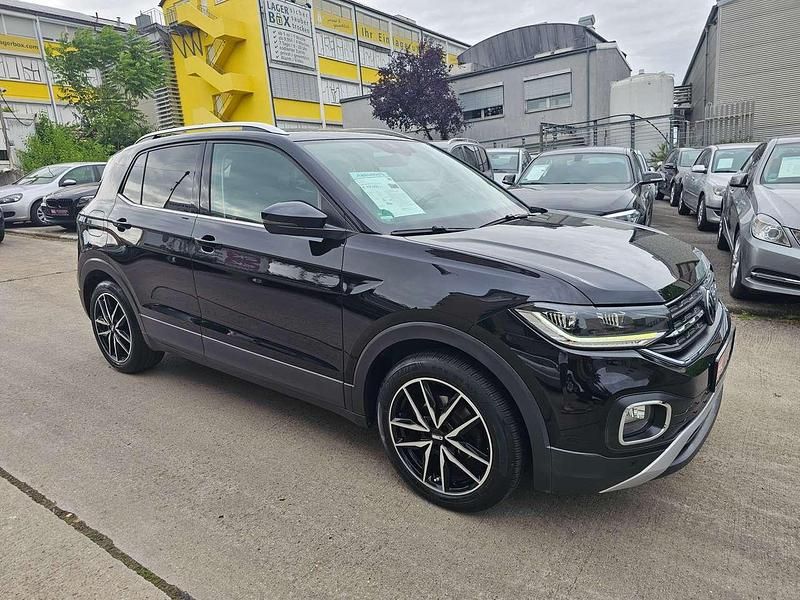 Deep black perleffekt Gebraucht 2021 VW T-Cross Sport SUV | 19.000 € - Bild 1/4