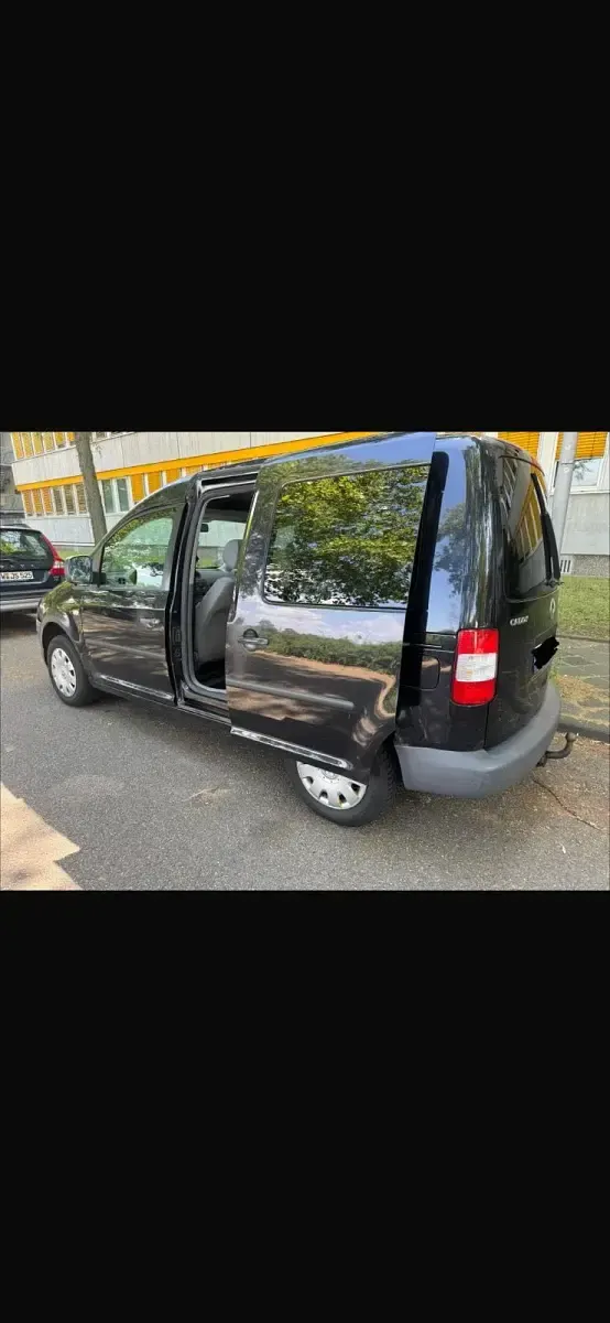 Gebraucht VW Caddy 105 PS (77 kW) 2006 Schwarz Van / Kleinbus