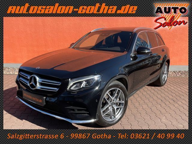Schwarz Gebraucht 2017 Mercedes GLC350 AMG line SUV | 29.890 € (Fairer Preis) - Bild 1/4