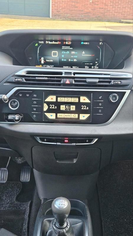 Gebraucht Citroën C4 Picasso 116 PS (85 kW) 2014 Grau Van / Kleinbus