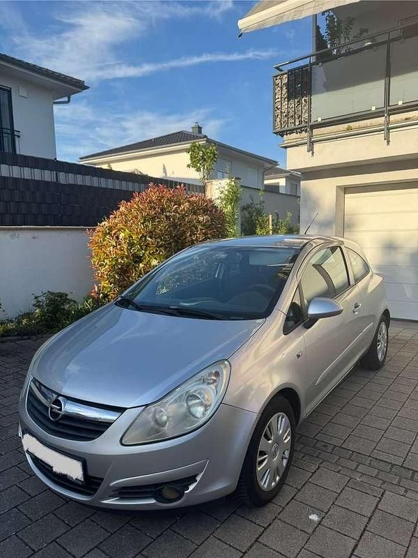 Silber Gebraucht 2007 Opel Corsa Cosmo Limousine | 1.200 € (Superpreis) - Bild 1/4