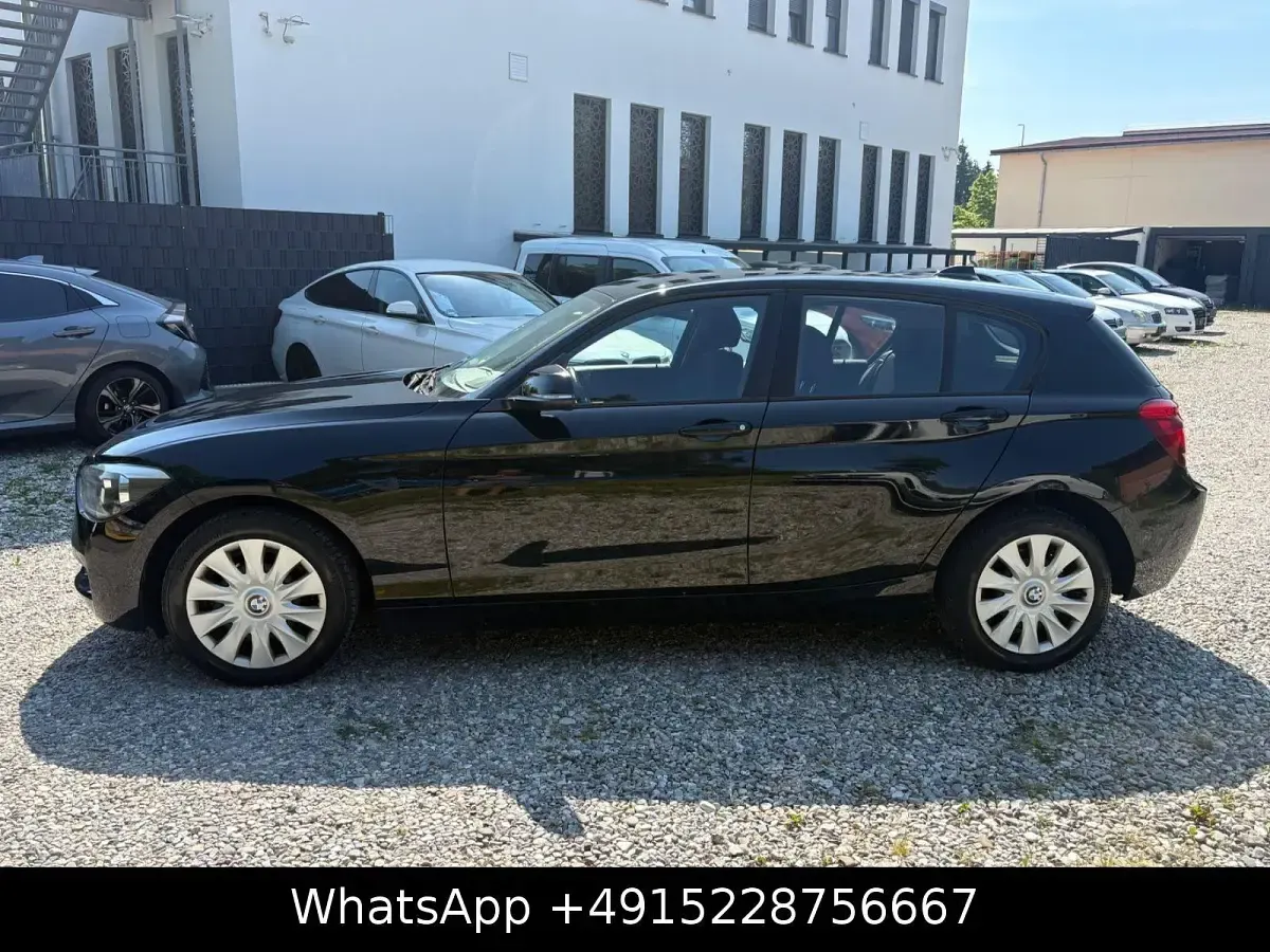 Gebraucht BMW 116 136 PS (100 kW) 2013 Schwarz Kleinwagen