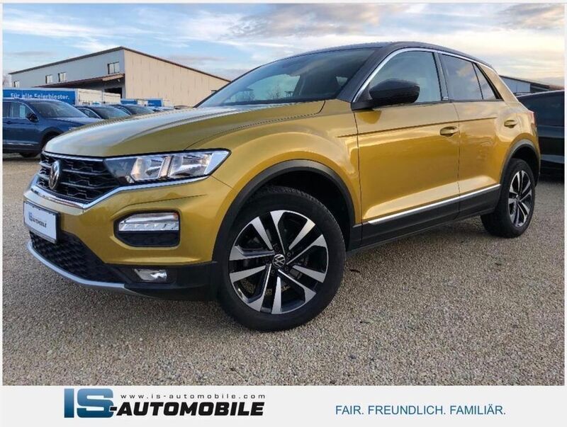 Gelb Gebraucht 2020 VW T-Roc United SUV | 22.999 € (Fairer Preis) - Bild 1/4