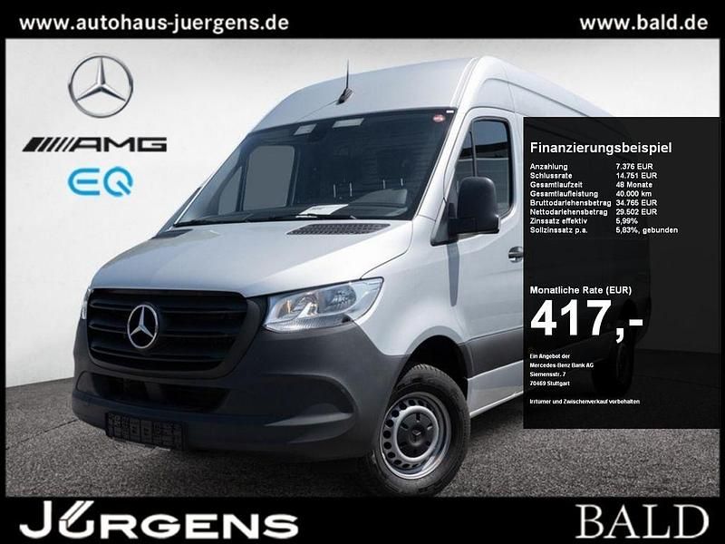 Silber Gebraucht 2024 Mercedes Sprinter Van | 33.308 € (Superpreis) - Bild 1/4
