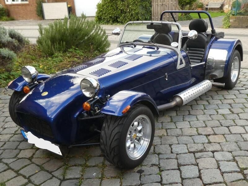 Blau Gebraucht 2001 Caterham Roadsport Cabrio | 25.500 € - Bild 1/4