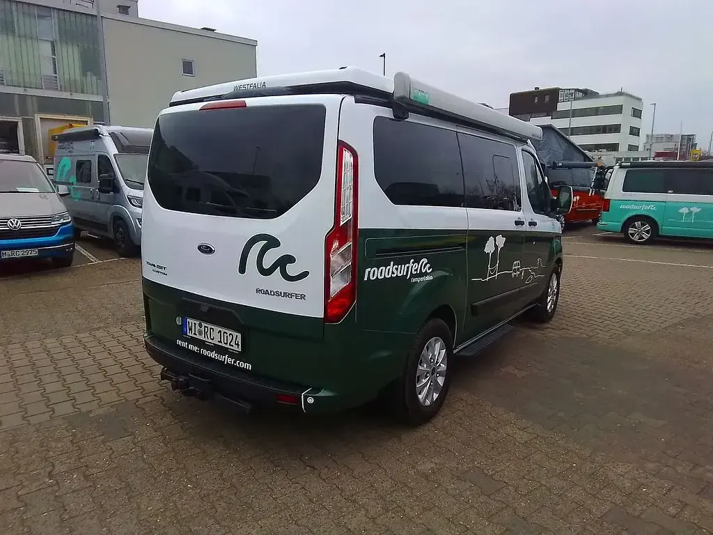Gebraucht Ford Transit Custom Nugget 185 PS (136 kW) 2022 Weiß Van / Kleinbus
