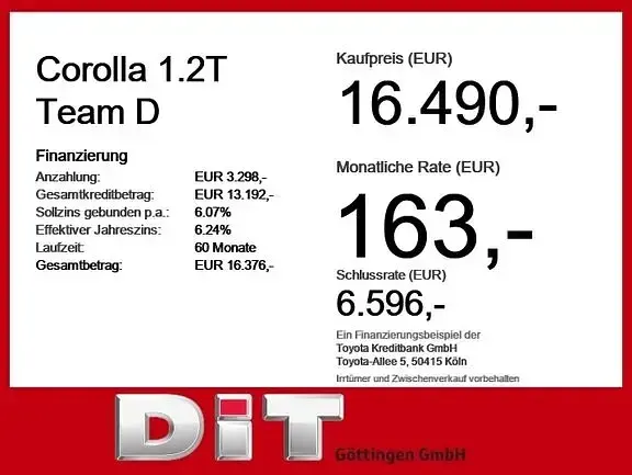 Gebraucht Toyota Corolla Team 116 PS (85 kW) 2020 Manganbronze metallic Limousine