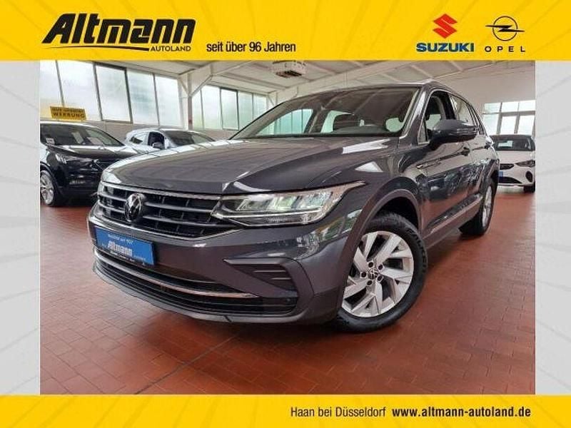 Delfingrau metallic Gebraucht 2021 VW Tiguan Life SUV | 20.940 € (Guter Preis) - Bild 1/4