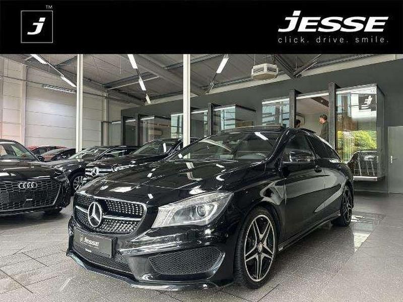 Kosmosschwarz metalliclack (metallic) Gebraucht 2016 Mercedes CLA180 AMG Limousine | 12.500 € (Guter Preis) - Bild 1/4