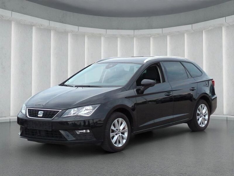 Schwarz Gebraucht 2019 Seat Leon ST Kombi | 18.149 € (Teuer) - Bild 1/4