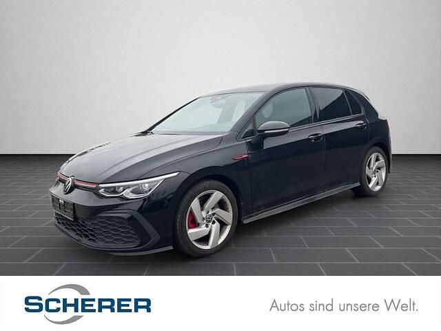 Deep black perleffekt (metallic) Gebraucht 2022 VW Golf VIII GTI Limousine | 26.490 € (Superpreis) - Bild 1/4