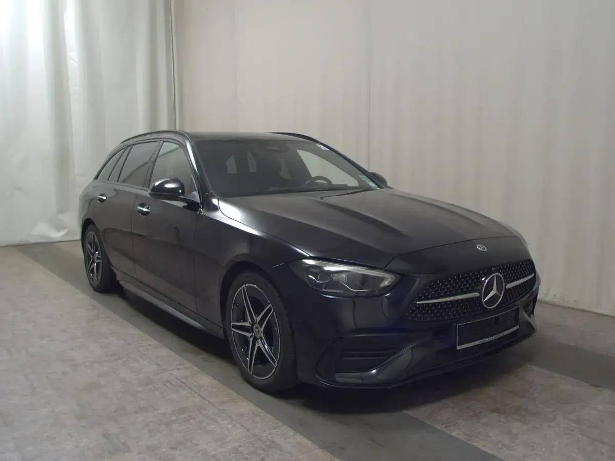 Gebraucht Mercedes C220 AMG line 220 PS (161 kW) 2022 Schwarz Kombi