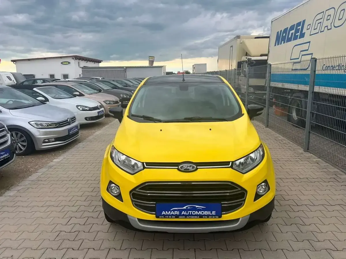 Gebraucht Ford Ecosport Titanium 140 PS (102 kW) 2017 Gelb SUV