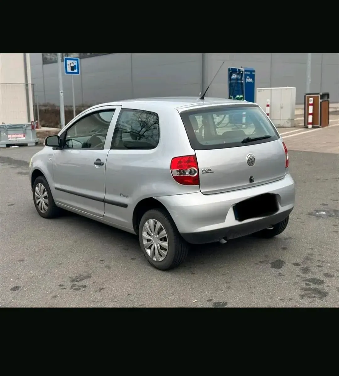 Gebraucht VW Fox 64 PS (47 kW) 2008 Grau Kleinwagen